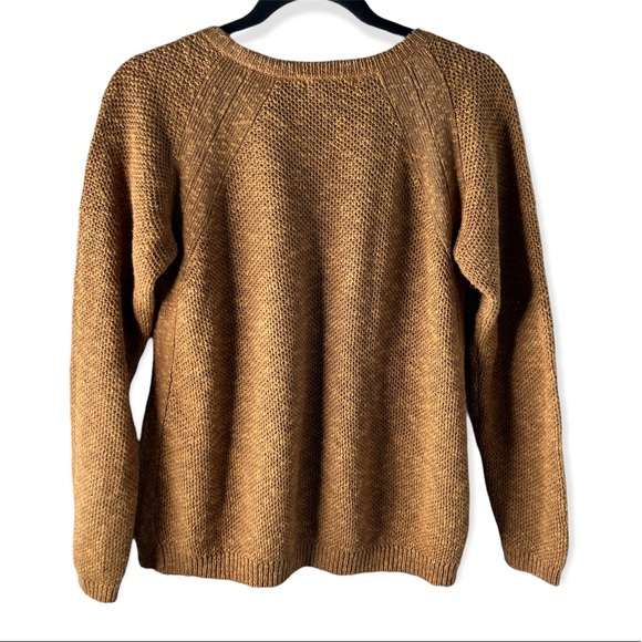 Orvis women’s Easy V-Neck linen blend pullover Sweater size XS - Picture 4 of 7